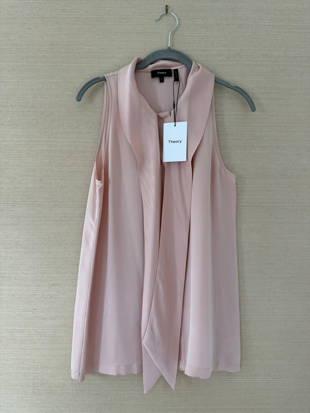 Theory Scarf Halter Top – Size S (NWT, $275)